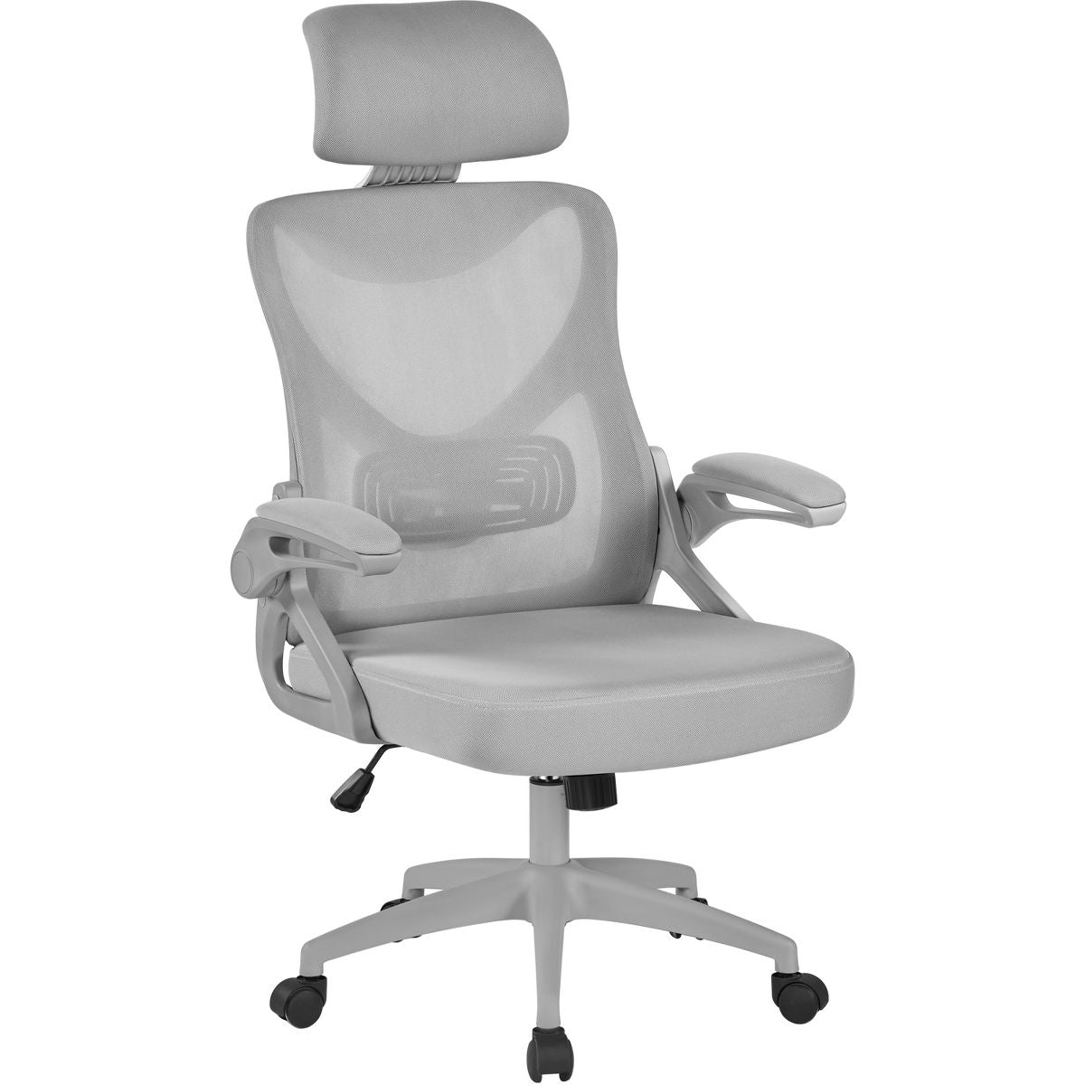 Yaheetech High Back Office Chair Computer Chair with Armrest Black