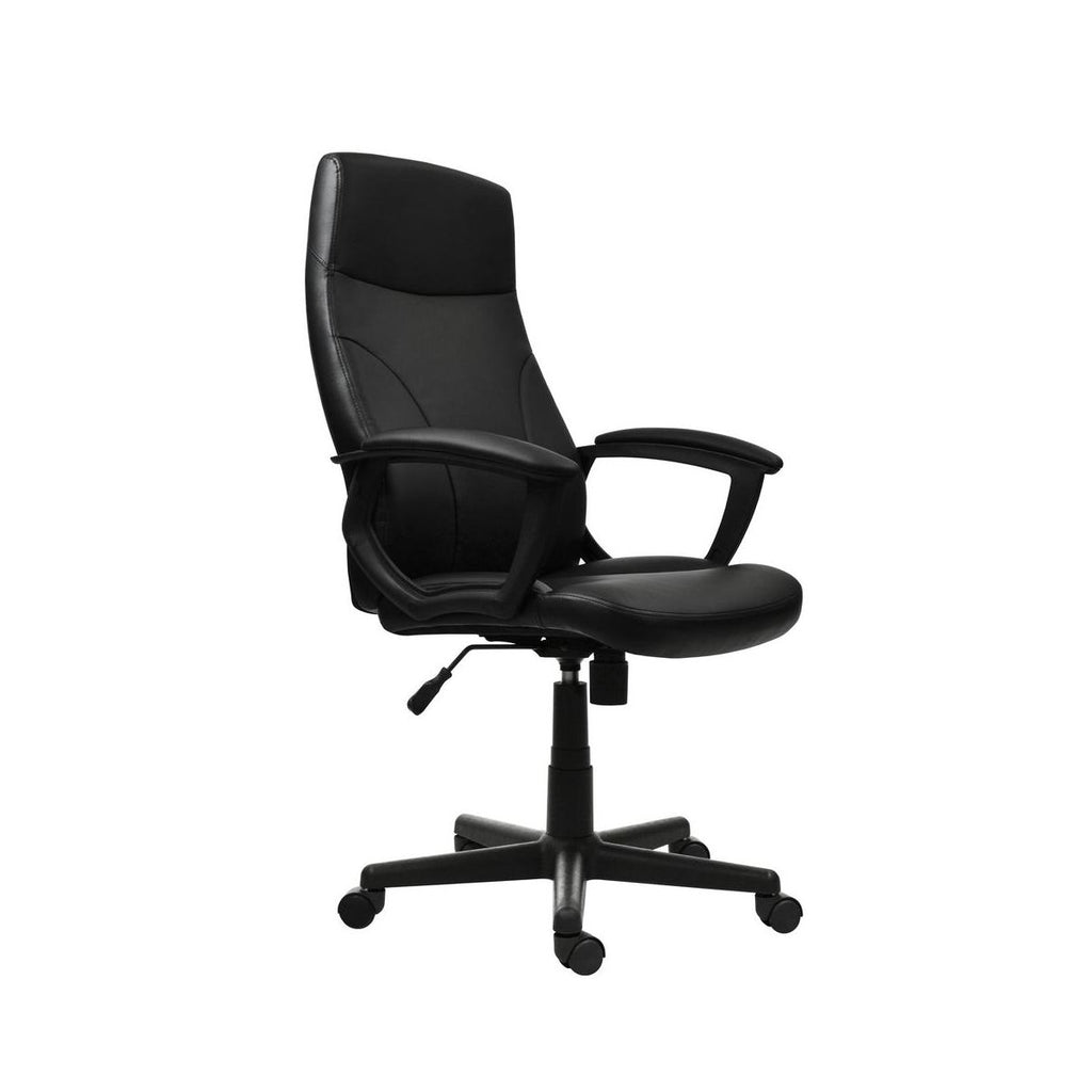 Medium Back Executive Office Chair. Color: Black