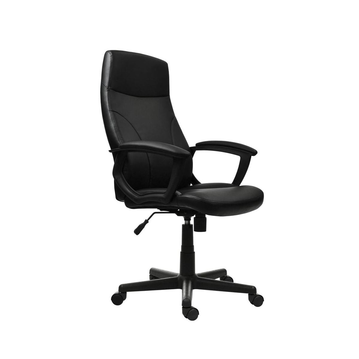 Medium Back Executive Office Chair. Color: Black