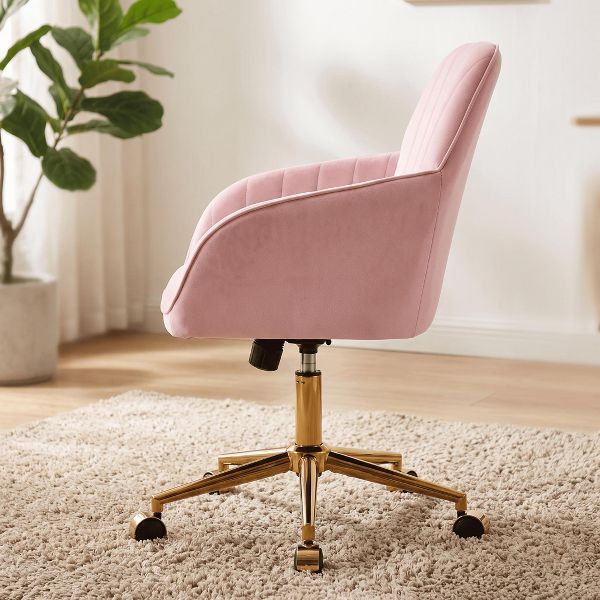 Adjustable Office Chair, Home Bedroom, Ergonomic Swivel Chair, Backrest Seat, Comfortable for Long Sitting