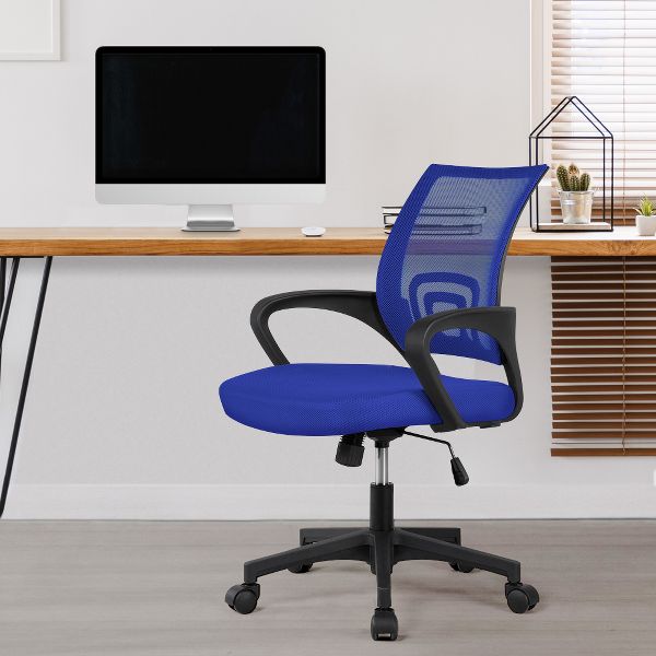 Yaheetech Adjustable Ergonomic Computer Chair Office Chair Black