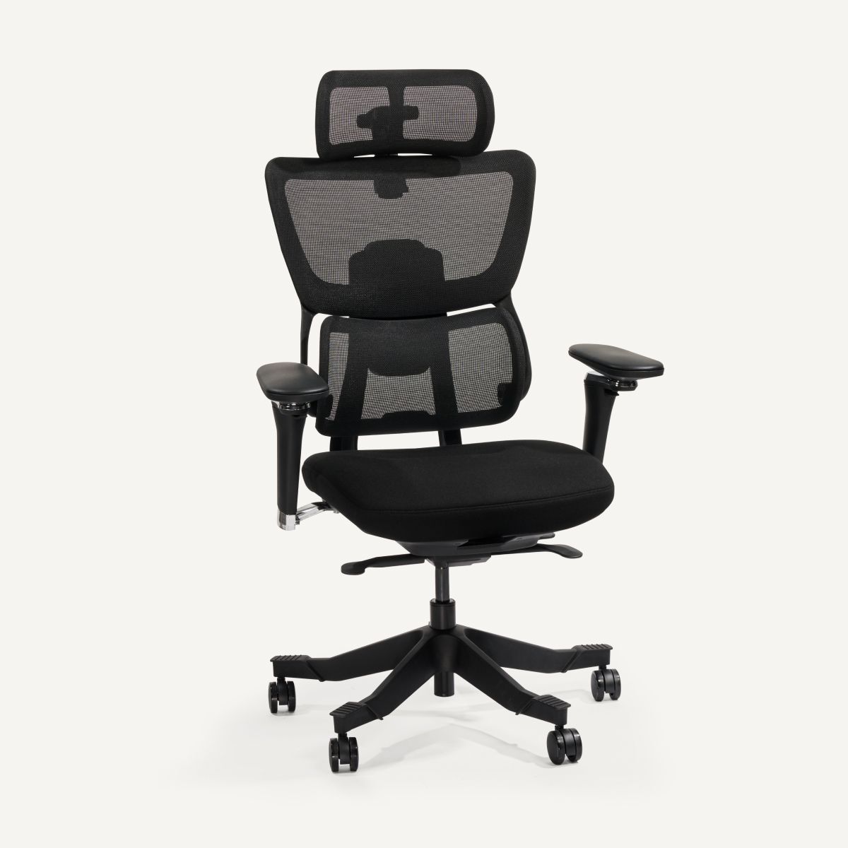 FLEXISPOT C7MAX Premium Ergonomic Office Chair, Foam Seat Cushion, Black
