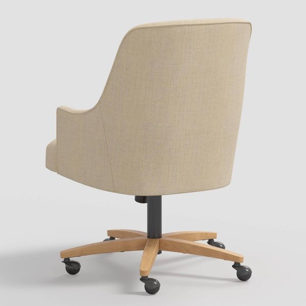 Santa Monica Office Chair in Classic Linen Linen - Threshold™ designed with Studio McGee