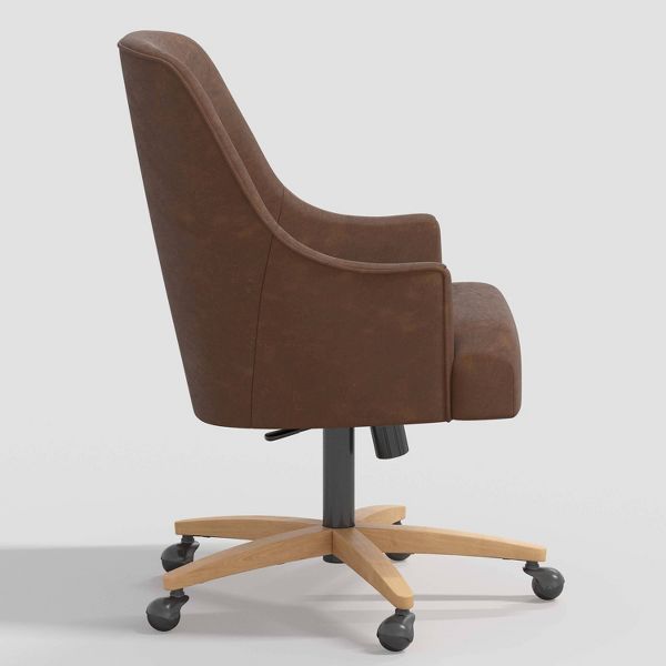 Santa Monica Office Chair in Classic Linen Linen - Threshold™ designed with Studio McGee