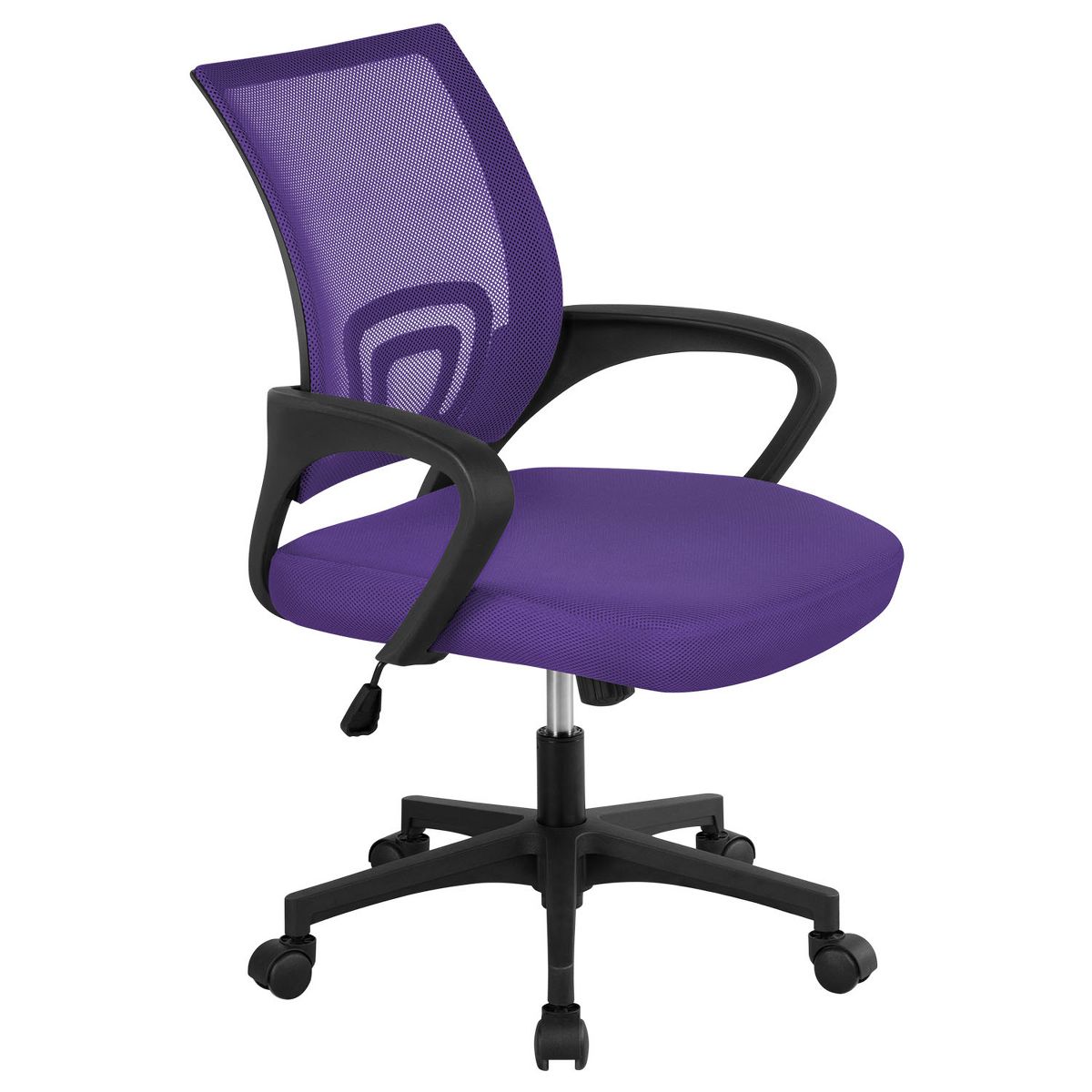 Yaheetech Adjustable Ergonomic Computer Chair Office Chair Black