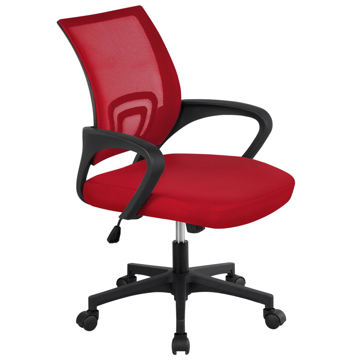 Yaheetech Adjustable Ergonomic Computer Chair Office Chair Black