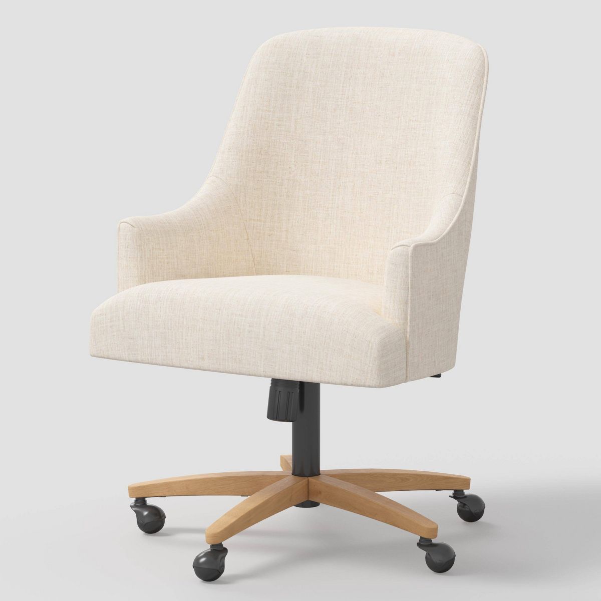 Santa Monica Office Chair in Classic Linen Linen - Threshold™ designed with Studio McGee