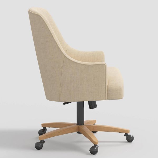 Santa Monica Office Chair in Classic Linen Linen - Threshold™ designed with Studio McGee